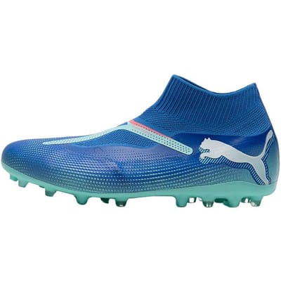 Puma Future 7 Match Comfortabel Veelzijdig MG (Rubberen korte noppen) Kunstgras Ademende Voetbalschoenen Heren Voetbalschoenen Blauw 107929-01 45