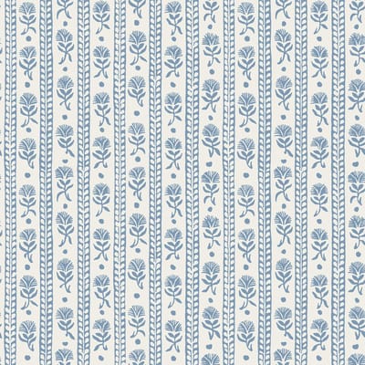 Boråstapeter Vliesbehang 8052 - Anno II - Strepen Blauw - 53cm x 10.05m