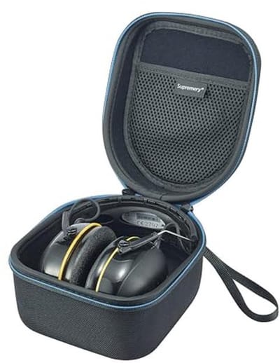Draadloze gehoorbescherming case met etui voor 3M WorkTunes Connect