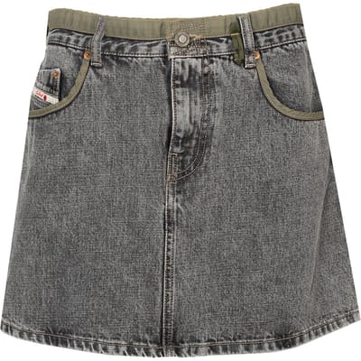 Diesel rok D4D Vrouw Grijs