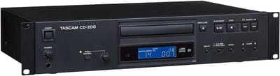 Cd Speler - Muziekspeler Audio - Muziek Afspelen - Rack Mount Formaat - 41 Kilogram - Zwart