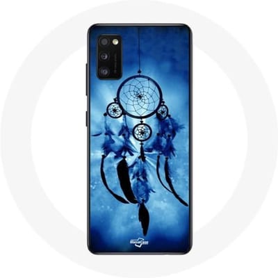 Coque Samsung Galaxy A41 Attrape rêve bleu