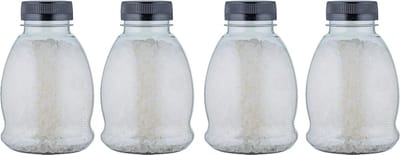 Claudius Badzout - 375 gram - Fles met zwarte deksel - No scent No colour (Geurloos) - set van 4 stuks