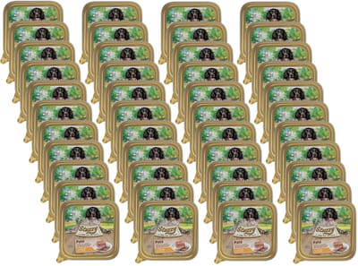 Mister Stuzzy Dog Paté 150 g - Hondenvoer - 44 x Kip