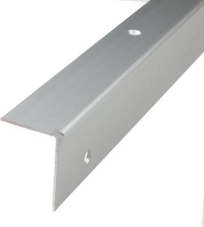 Geperforeerd Aluminium Hoekprofiel Traprand Bescherming Zilver 39x29x1000 mm