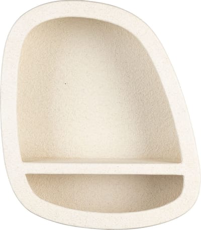 Dutchbone Veda Wandkast 1 Plank Laag Gerecycled marmer Beige