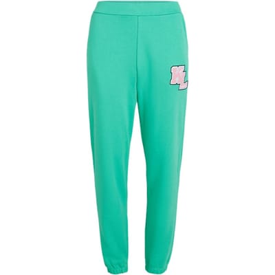 Karl Lagerfeld Kl Logo Sweatpants Gumdrop Green Taglia: S | Pantaloni da tuta Outlet | Donna | Verde