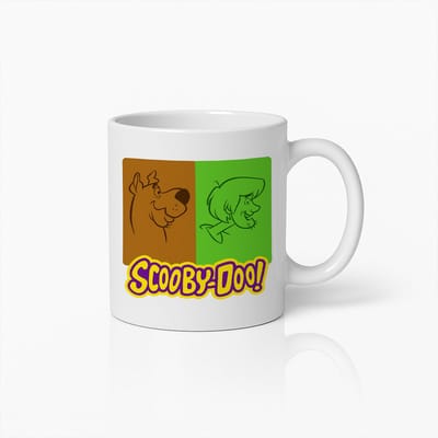 Scooby-Doo Mok 330ml – Cartoon Koffiekop met Scooby & Shaggy – Leuk Cadeau voor Kinderen, Fans & Verzamelaars