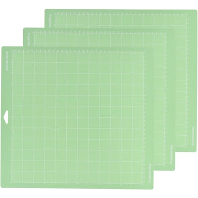 4PCS 4.5*6.5 Pouces Tapis de Coupe de Rechange Adhésif Antidérapant Quadrillé Tapis de Coupe Compatibles avec Silhouette Cameo GR-1
