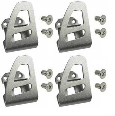 Jhubersproducts - Riem Clip Haken - Accessoire voor Gereedschap - Duurzaam en Betrouwbaar - Zwart - Voor Boren en Slagmoersleutels - Inclusief Montage