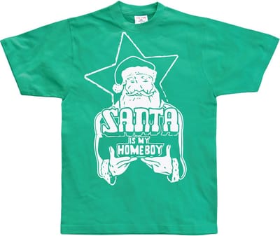 Hybris Santa Is My Homeboy T-shirt SH-1-12061-H4-9