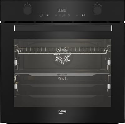 Beko BBVM17400BDS - Inbouwoven - Solo oven - Elektrische grill - 72 l - A+ label - SoftClose® Deur - Draaiknoppen