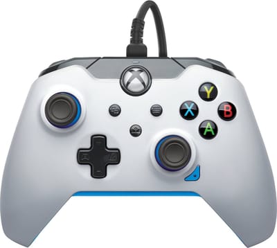 PDP Bekabeld Controller - Ion Wit & Blauw - Wired Controller - Microsoft Xbox Series S