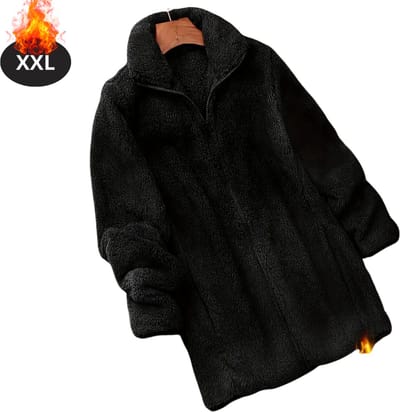 Livano Winterjas - Parka - Dames - Winter - Jas - Volwassen - Stijlvol - Zwart - XXL