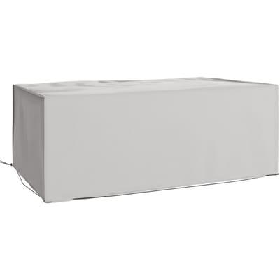 4goodz Tuinmeubel-Hoes - winterbestendig - 210x140x80 cm - Lichtgrijs