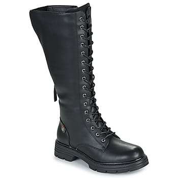 Platte laarzen Refresh 173025-BLACK
