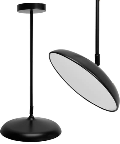 Toolight App1280-Cp Hanglamp Zwart 25X25X63Cm