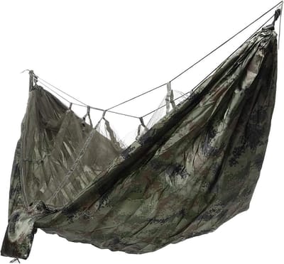 Schommels Ultralight Camping Hangmat met net, strand Swing Bed Hammock for Outdoor Rugzak Survival of Travel Schommels voor kinderen, volwassenen (Color : Camouflage)