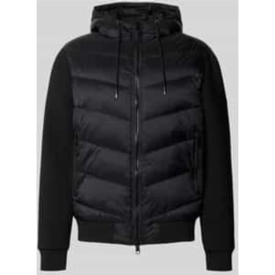 Slim fit gewatteerd jack met tunnelkoord