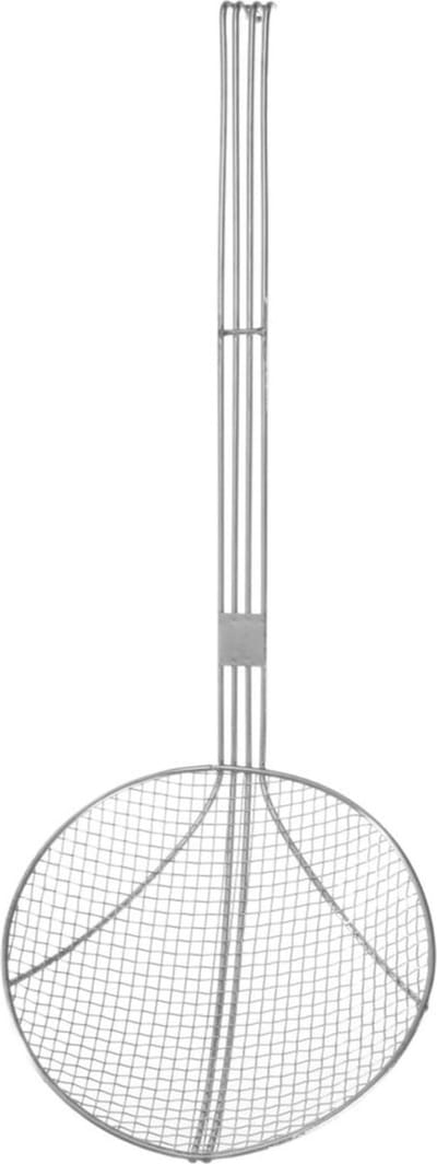 HENDI Frituurschep – Versterkte draadgreep – Roestvrij staal – Ø200x510 mm – Vaatwasserbestendig
