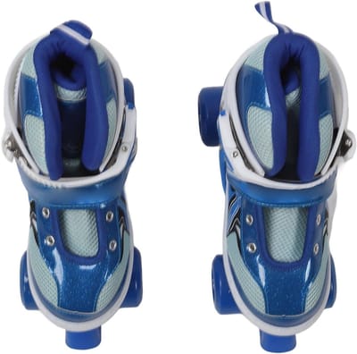Kinder Rolschaatsen - Skeelers voor kinderen - Buiten Spelen - Verbeterde Comfort - Maat 33-37 - Blauw