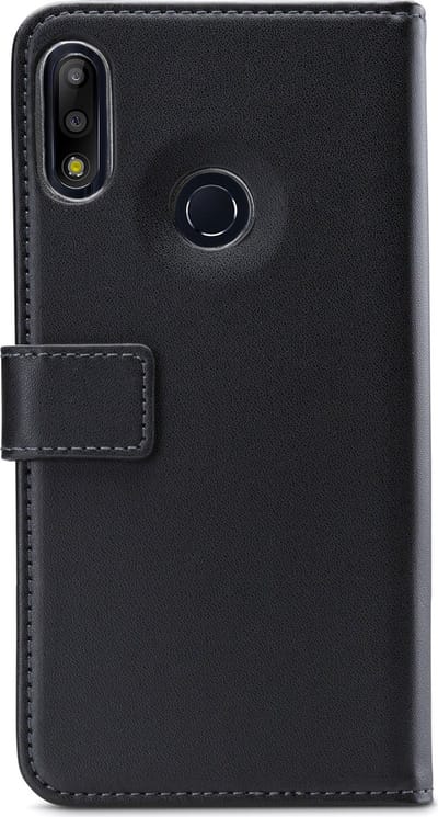 Mobilize Telefoonhoesje geschikt voor ASUS ZenFone Max M2 Hoesje | Mobilize Classic Gelly Wallet Bookcase Portemonnee | Pasjeshouder voor 2 Pasjes | Telefoonhoesje voor Pinpas / OV Kaart / Rijbewijs - Zwart