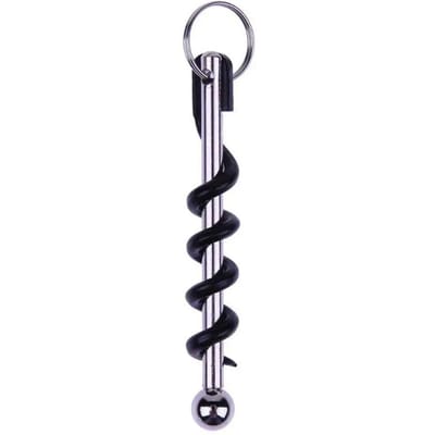 Flesopener Outdoor Mini Edc Kurkentrekker Rode Wijnflesopener Sleutelhanger Gereedschap Multifunctioneel Kamperen Survival Uitrusting Gereedschap