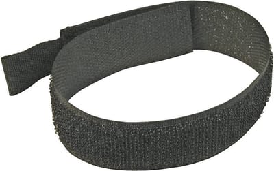 Fixman Klittenband kabelbinders - 15 cm - zwart - 10 stuks - multifunctioneel
