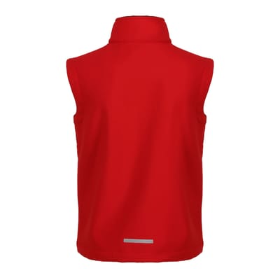 Regatta Kinder/Kids Ablaze Softshell Reflecterend Gilet (Klassiek rood/zwart)