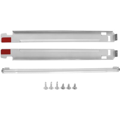 Kit d'empilage pour buanderie 27 pouces pour lave-linge et sèche-linge LG KSTK1 Lave-linge en acier inoxydable Jeu de pièces pour white