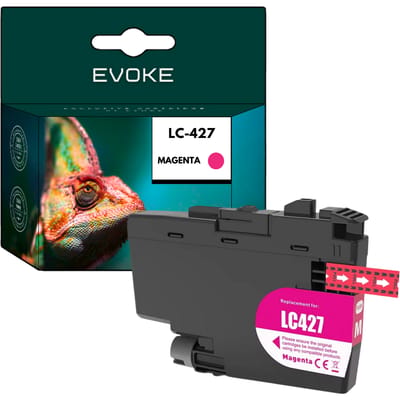 Inkt voor Brother printer Lc427M Rood (Magenta) |     1500 pagina's |     Lc427M