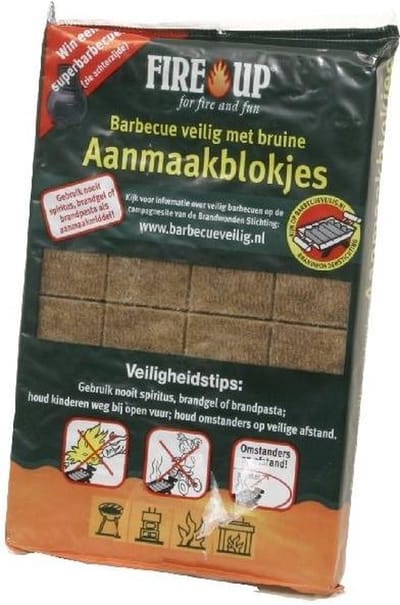 Aanmaakblokjes 2x32 stuks - Voor bbq en haard - CO2 neutraal