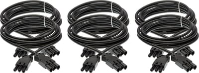 Wieland GST18I3 Koppelsnoer 2.5mm² - 1 meter – 6 stuks
