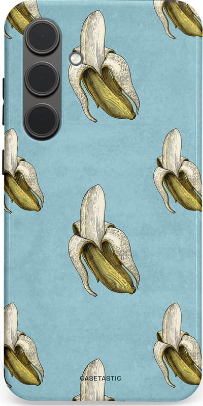 Casetastic Hoesje Geschikt voor Samsung S24 Plus - Stijlvolle Beschermende Duo-layer Case - Vintage Fruit Design