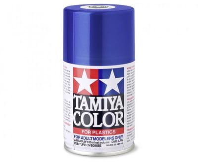 Tamiya Hobbyverf Acrylverf - TS-50 Mica Blue - Gloss - Acryl Spray - Verf spuitbus - 100 ml