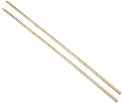 20 Grillspies pure 80 cm x 8 mm x 8 mm BBQ spiesen