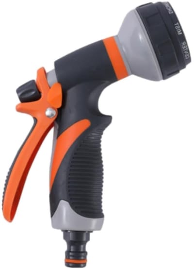Dailygoody - Tuinslang Spraykop - Hoogdrukspuit met 8 Verstelbare Spuitstanden - Ergonomische Handgreep - Water geven - Tuinaccessoire - Geschikt voor...