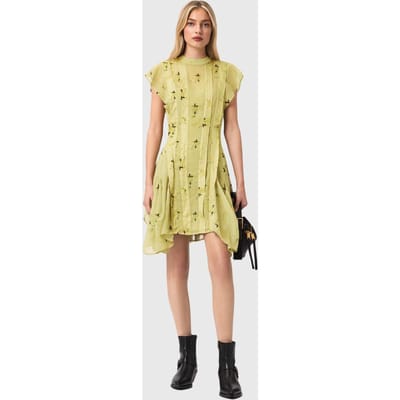 AllSaints Fleur Dress Empoli Yellow Taglia: 6 | Abiti Mini Outlet | Donna | Giallo