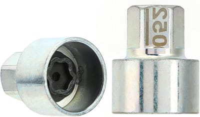 Wheel Lock Key - Anti Diefstal Lugnut Socket - Wielmoer Remover - Vervanging - 1 3 5 6 7 Serie - X1 X2 X3 - X4 X5 X6 Z4 - Noodgereedschap