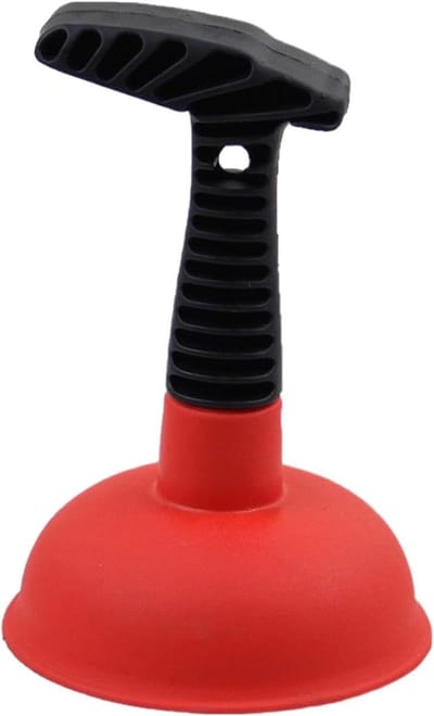 Afvoerzuiger - Gootsteenontstopper - Verstopping Verwijderen - Heavy Duty Zuignap - 11 x 165 cm - Willekeurige Kleur