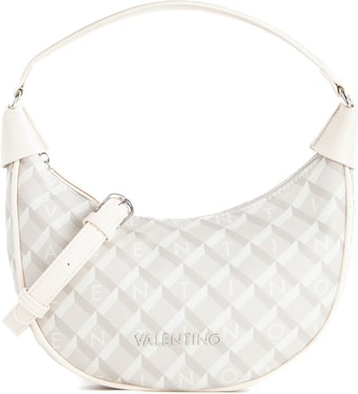 VALENTINO Handtas Schoudertas Barrio Hobo Bag Ecru / Multi Beige