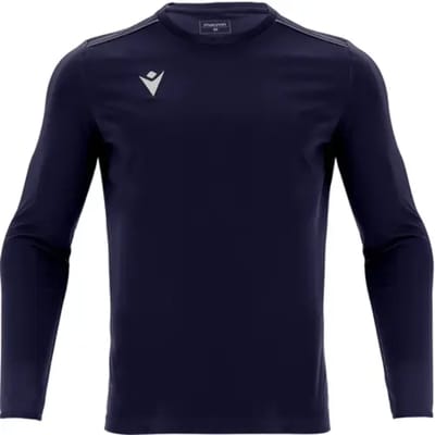 Macron Energy Rigel Hero Voetbalshirt Lange Mouw Kinderen - Marine | Maat: 11-12 YEARS