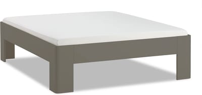 B Bright Fresh 500 Bed 140 x 210 cm - Bedframe Antraciet - Bedombouw - Instaphoogte: 50cm - Tweepersoonsbedden