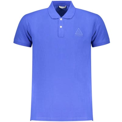 Ijsberg Driehoek Logo Blauwe Polo Shirt