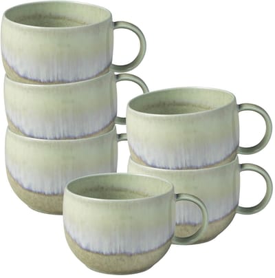 Villeroy & Boch - Perlemor Alga Koffiekoppen 6 stuks 0,27l