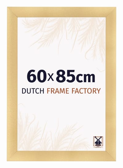 Fotolijst 60x85 cm - MDF - Goud Mat - Praag