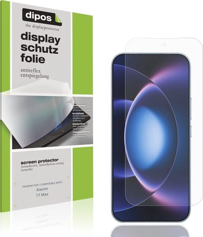 dipos – 4x Matte Beschermfolie geschikt voor Xiaomi 17 Max | Krasbestendige & antireflecterende Screenprotector Ultra-Thin