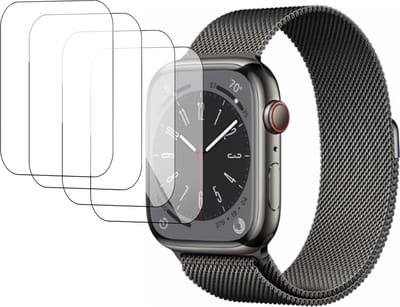 4x Geschikt voor Apple Watch 1/2/3 38mm Screenprotector - Folie Screen Protector Geschikt voor Apple Watch 1/2/3 38mm