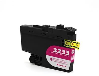 Inktcartridge geschikt voor Brother LC-3233 / LC-3235 | 1x Magenta geschikt voor Brother DCP-J1100DW - MFC-J1300DW