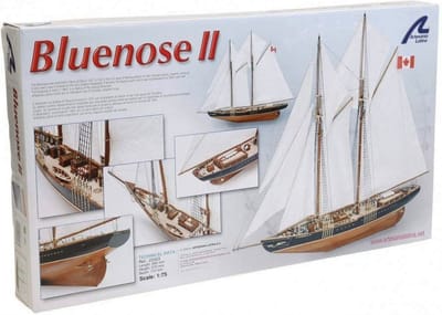 Artesania Latina Bluenose II - Houten modelschip 1:75 - Gemiddeld niveau